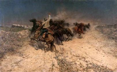 Panic Rushing Horses